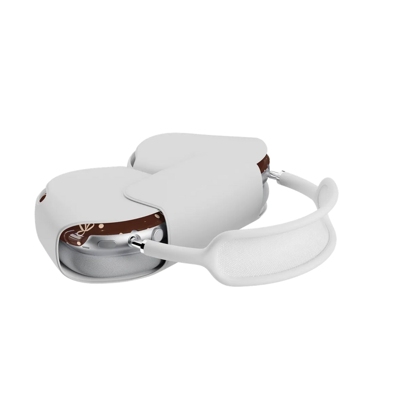 Teddy Bows | Brown Polka Dot AirPods Max Case