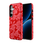 Final Rose | Red & Pink Floral Case