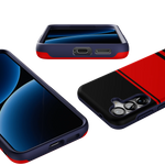 Storm Warning | Black & Red Stripes Case