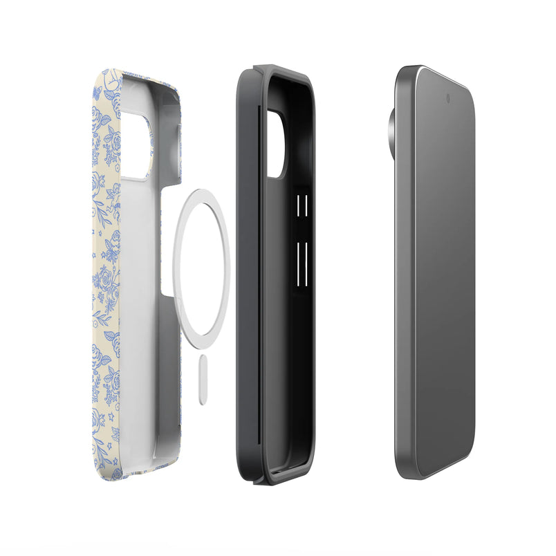 Cupid's Canvas | Periwinkle Floral Case
