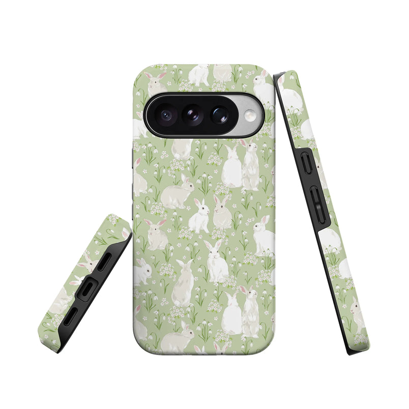 Hop to it | Green Bunny Case