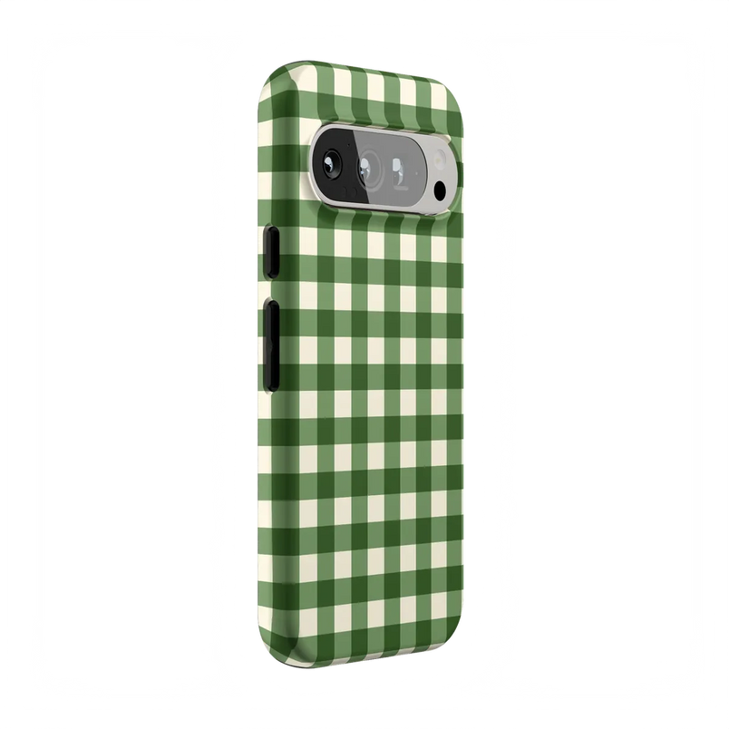 Checked Twice | Green Plaid Case