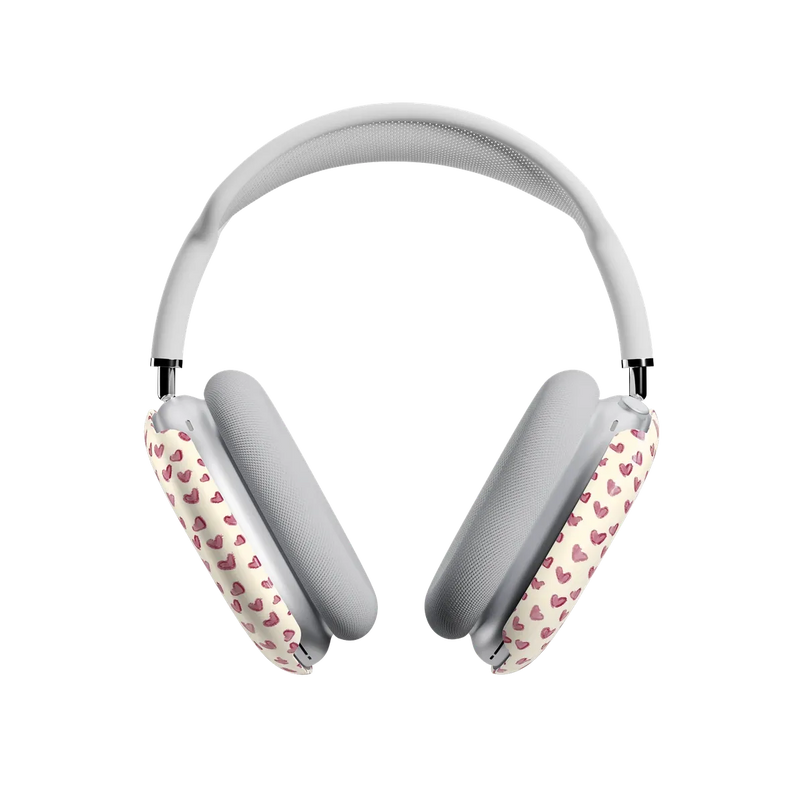 Lovebug | Mauve Hearts AirPods Max Case