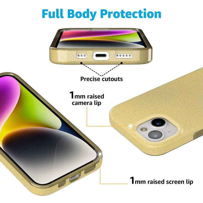 Early Riser | Yellow Pastel Shimmer Case iPhone Case get.casely 