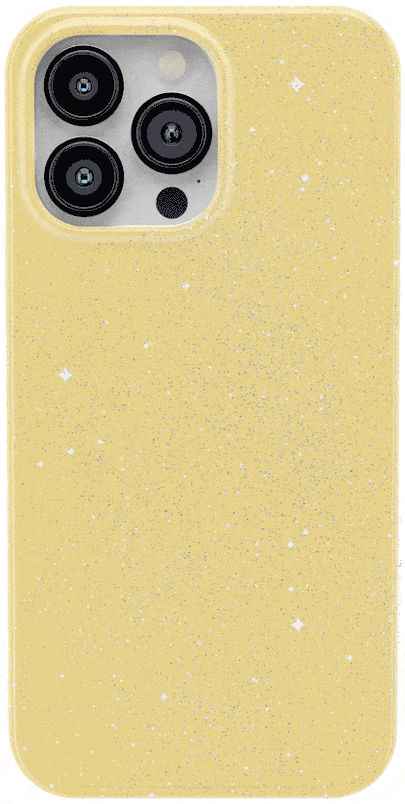 Early Riser | Yellow Pastel Shimmer Case iPhone Case get.casely 