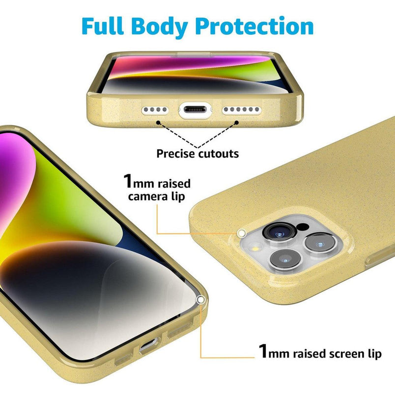 Early Riser | Yellow Pastel Shimmer Case iPhone Case get.casely 