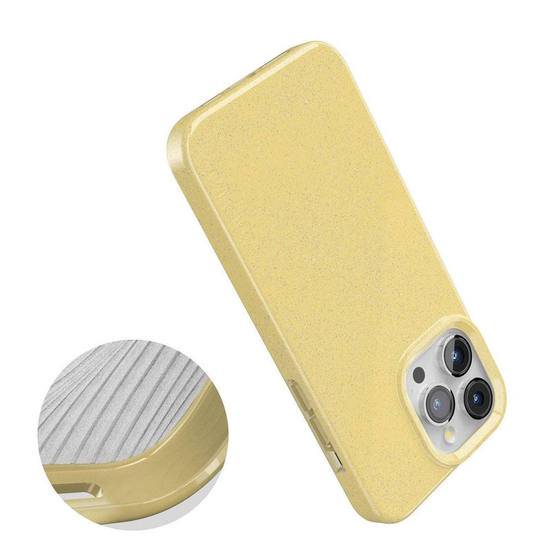 Early Riser | Yellow Pastel Shimmer Case iPhone Case get.casely 