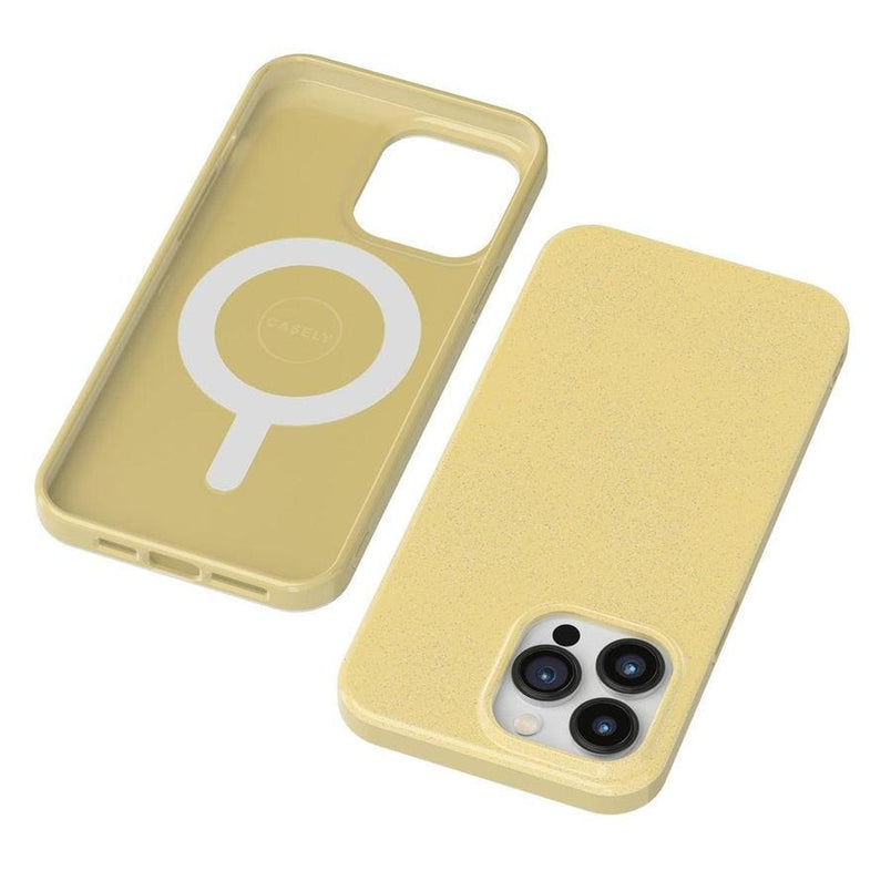 Early Riser | Yellow Pastel Shimmer Case iPhone Case get.casely 