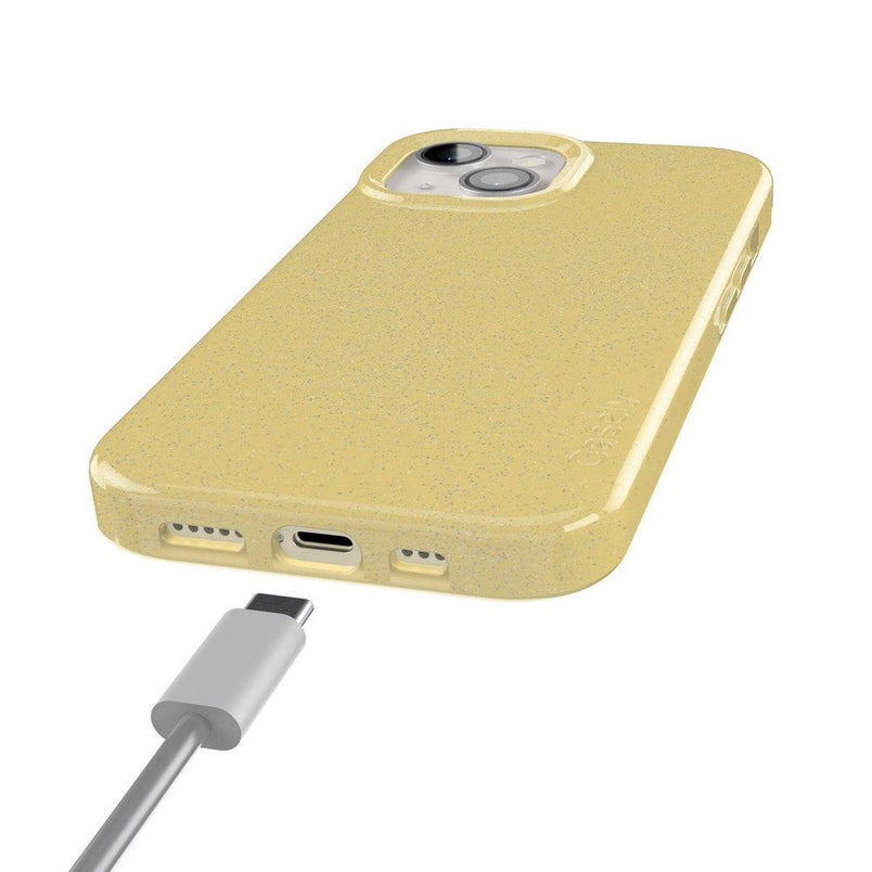 Early Riser | Yellow Pastel Shimmer Case iPhone Case get.casely 