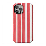 East Coast Summer | Red Stripes Case Phone Case Casetry Bold Flex + MagSafe® iPhone 12 Pro Max
