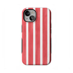 East Coast Summer | Red Stripes Case Phone Case Casetry Bold Flex + MagSafe® iPhone 13