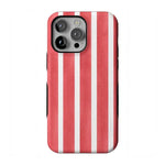 East Coast Summer | Red Stripes Case Phone Case Casetry Bold Flex + MagSafe® iPhone 14 Pro Max