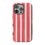 East Coast Summer | Red Stripes Case Phone Case Casetry Bold Flex + MagSafe® iPhone 16 Pro Max 
