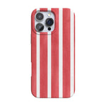 East Coast Summer | Red Stripes Case Phone Case Casetry Classic + MagSafe® iPhone 16 Pro Max 