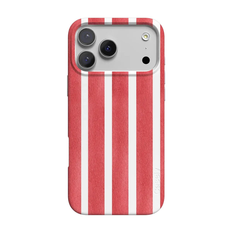 East Coast Summer | Red Stripes Case Phone Case Casetry Classic + MagSafe® iPhone 17 Pro Max 