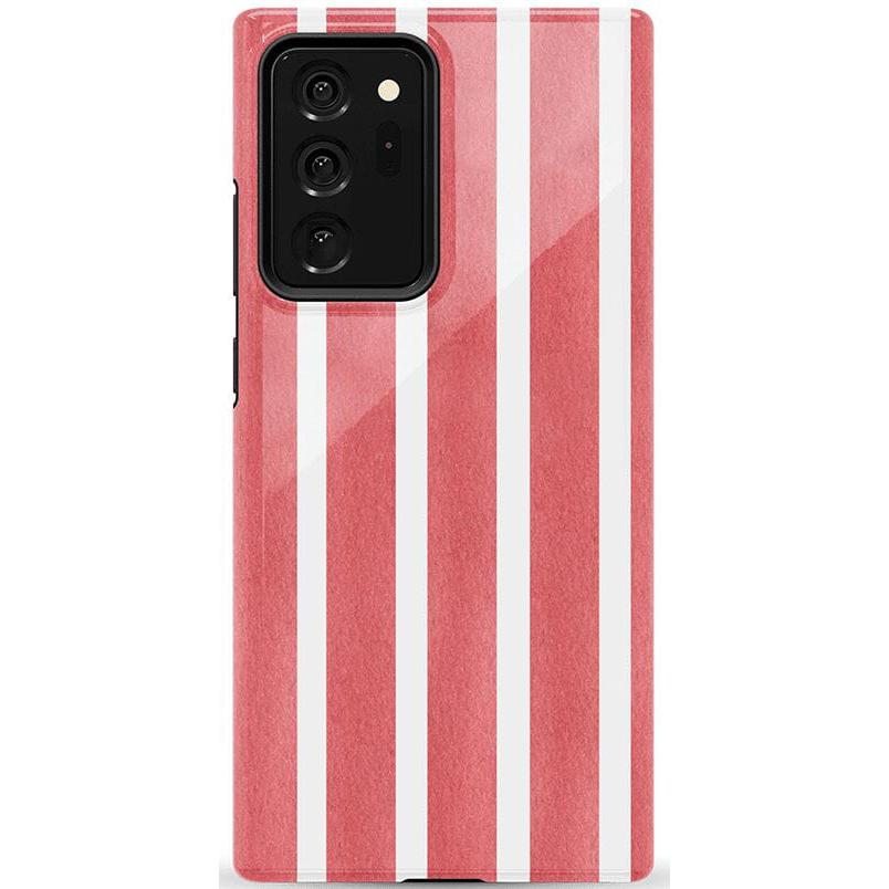 East Coast Summer | Red Stripes Case Phone Case Casetry Essential Galaxy Note 20 Ultra