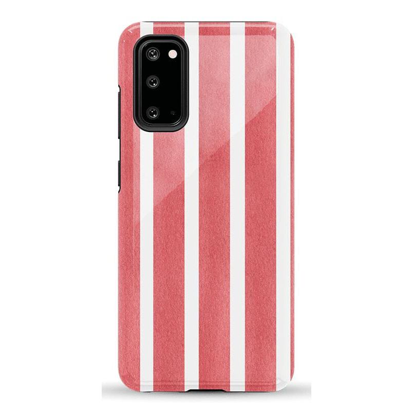 East Coast Summer | Red Stripes Case Phone Case Casetry Essential Galaxy S20