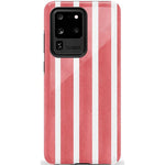 East Coast Summer | Red Stripes Case Phone Case Casetry Essential Galaxy S20 Ultra