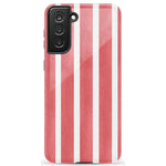 East Coast Summer | Red Stripes Case Phone Case Casetry Essential Galaxy S21 Plus