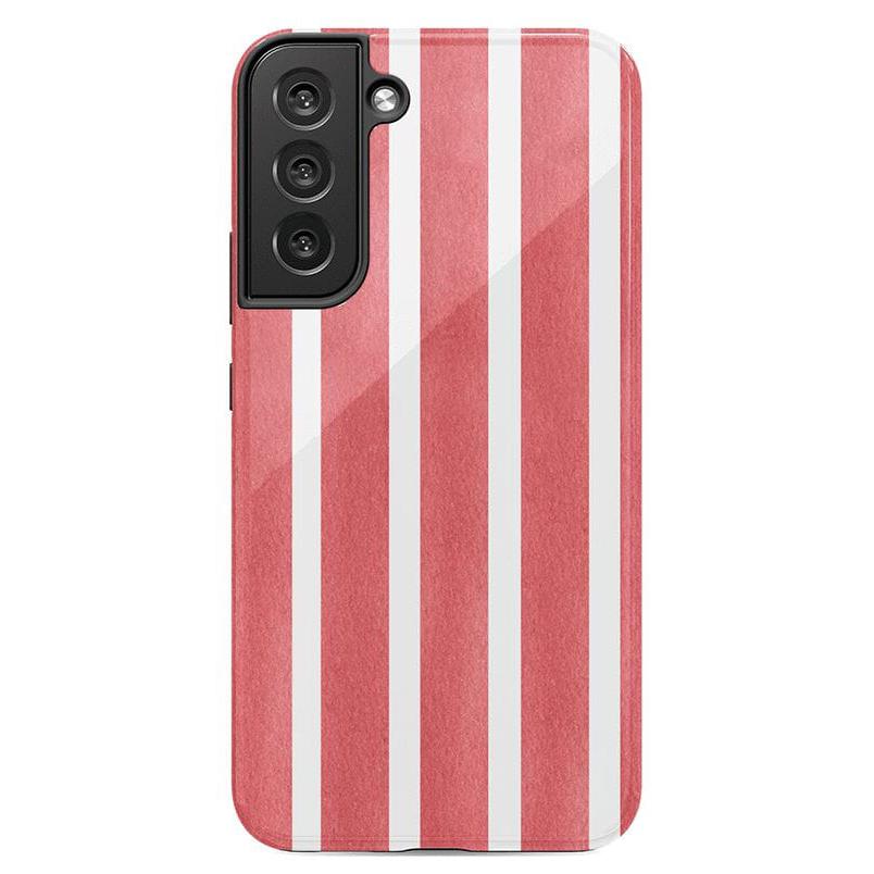 East Coast Summer | Red Stripes Case Phone Case Casetry Essential Galaxy S22 Plus