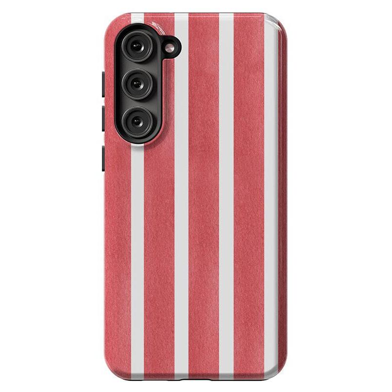East Coast Summer | Red Stripes Case Phone Case Casetry Essential Galaxy S23 Plus