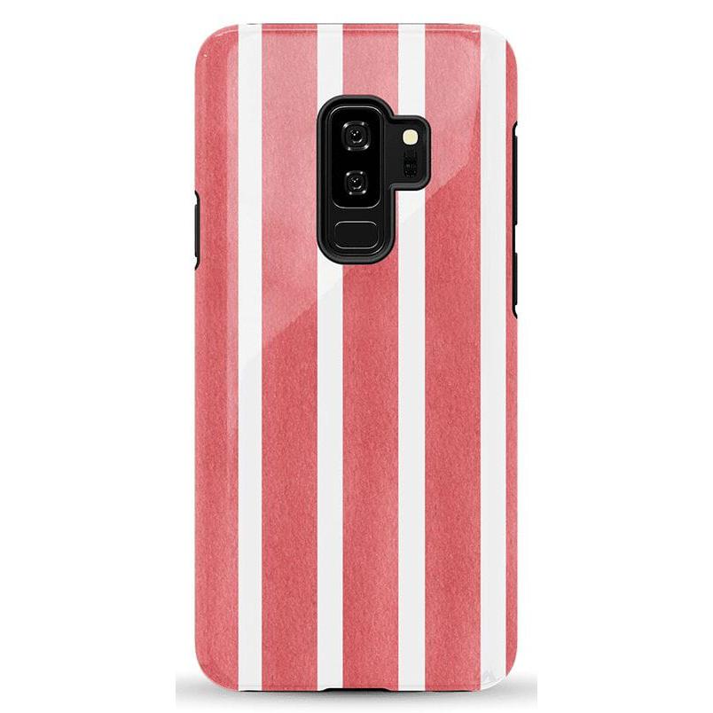 East Coast Summer | Red Stripes Case Phone Case Casetry Essential Galaxy S9 Plus