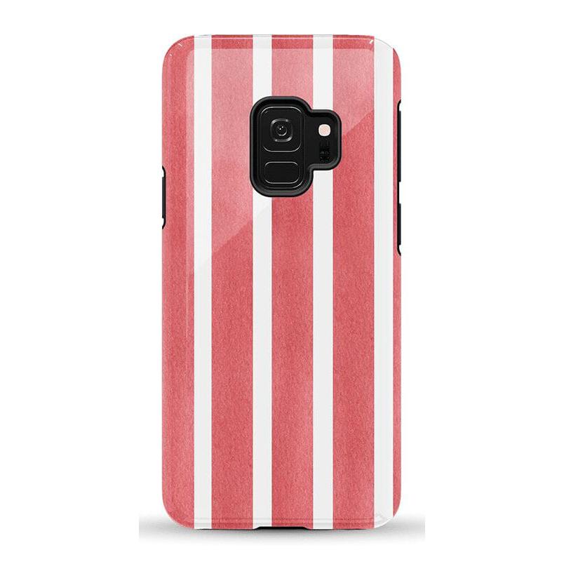 East Coast Summer | Red Stripes Case Phone Case Casetry Essential Galaxy S9