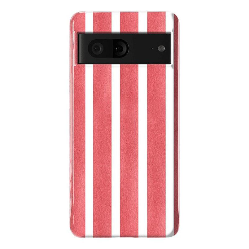 East Coast Summer | Red Stripes Case Phone Case Casetry Essential Google Pixel 7