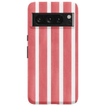 East Coast Summer | Red Stripes Case Phone Case Casetry Essential Google Pixel 8 Pro