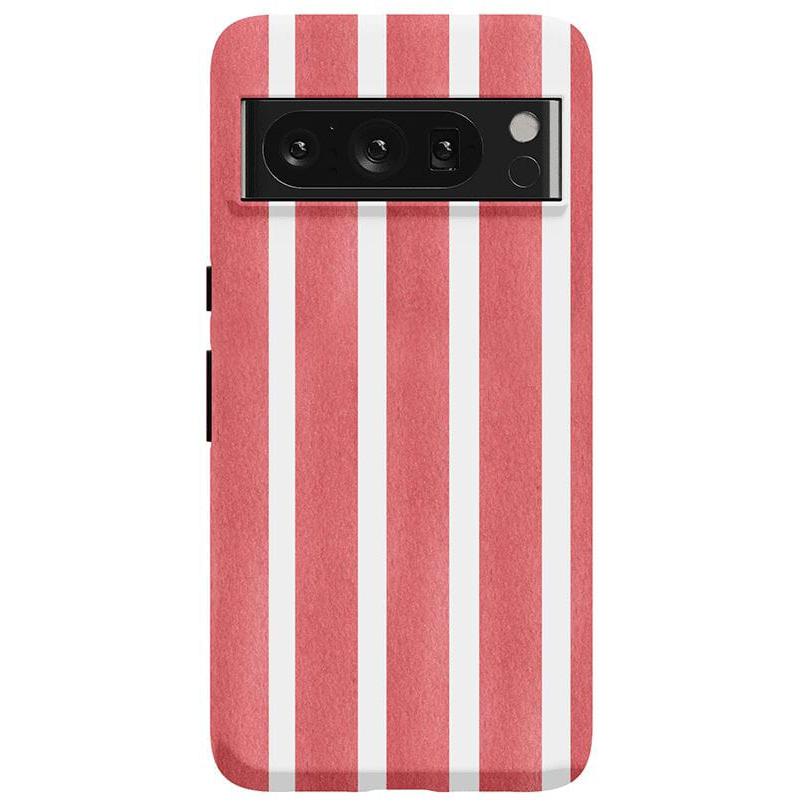 East Coast Summer | Red Stripes Case Phone Case Casetry Essential Google Pixel 8 Pro