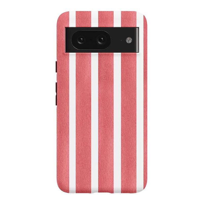 East Coast Summer | Red Stripes Case Phone Case Casetry Essential Google Pixel 8