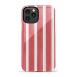 East Coast Summer | Red Stripes Case Phone Case Casetry Essential iPhone 11 Pro