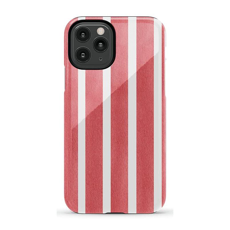 East Coast Summer | Red Stripes Case Phone Case Casetry Essential iPhone 11 Pro
