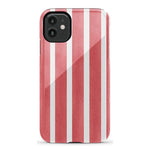 East Coast Summer | Red Stripes Case Phone Case Casetry Essential iPhone 11