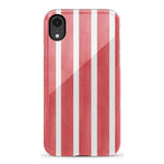 East Coast Summer | Red Stripes Case Phone Case Casetry Essential iPhone XR 
