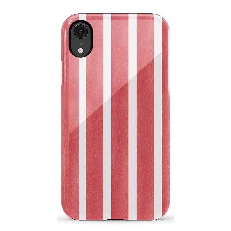 East Coast Summer | Red Stripes Case Phone Case Casetry Essential iPhone XR 