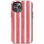 East Coast Summer | Red Stripes Case Phone Case Casetry Essential + MagSafe® iPhone 12 Pro Max