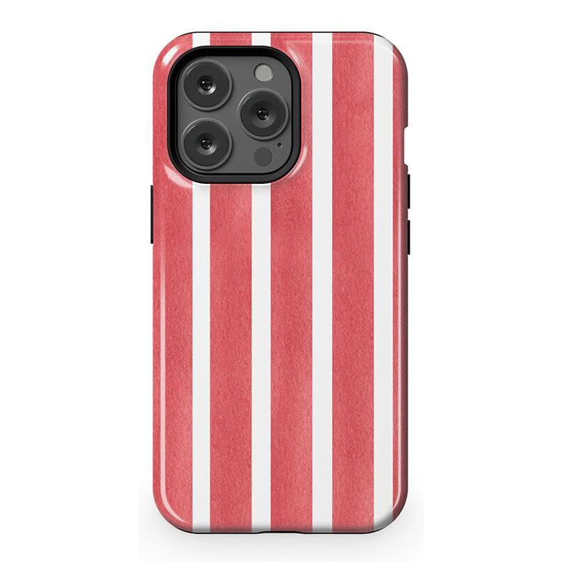East Coast Summer | Red Stripes Case Phone Case Casetry Essential + MagSafe® iPhone 13 Pro