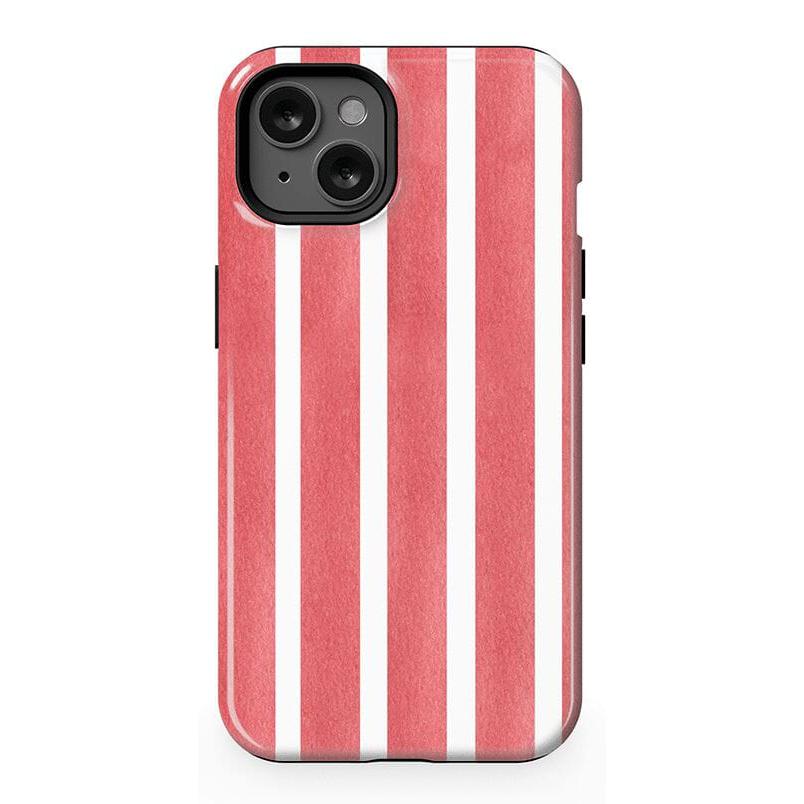 East Coast Summer | Red Stripes Case Phone Case Casetry Essential + MagSafe® iPhone 13
