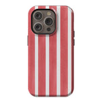 East Coast Summer | Red Stripes Case Phone Case Casetry Essential + MagSafe® iPhone 14 Pro
