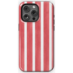 East Coast Summer | Red Stripes Case Phone Case Casetry Essential + MagSafe® iPhone 15 Pro Max