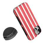 East Coast Summer | Red Stripes Case Phone Case Casetry 