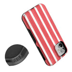 East Coast Summer | Red Stripes Case Phone Case Casetry 