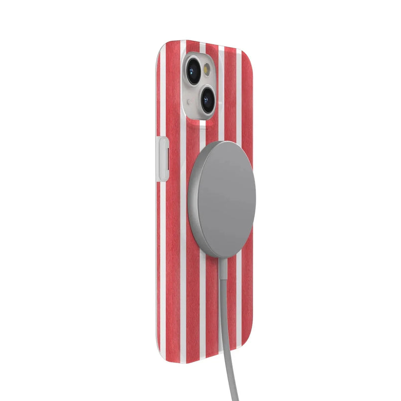 East Coast Summer | Red Stripes Case Phone Case Casetry 