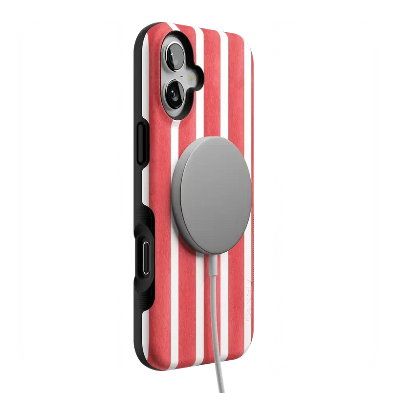 East Coast Summer | Red Stripes Case Phone Case Casetry 