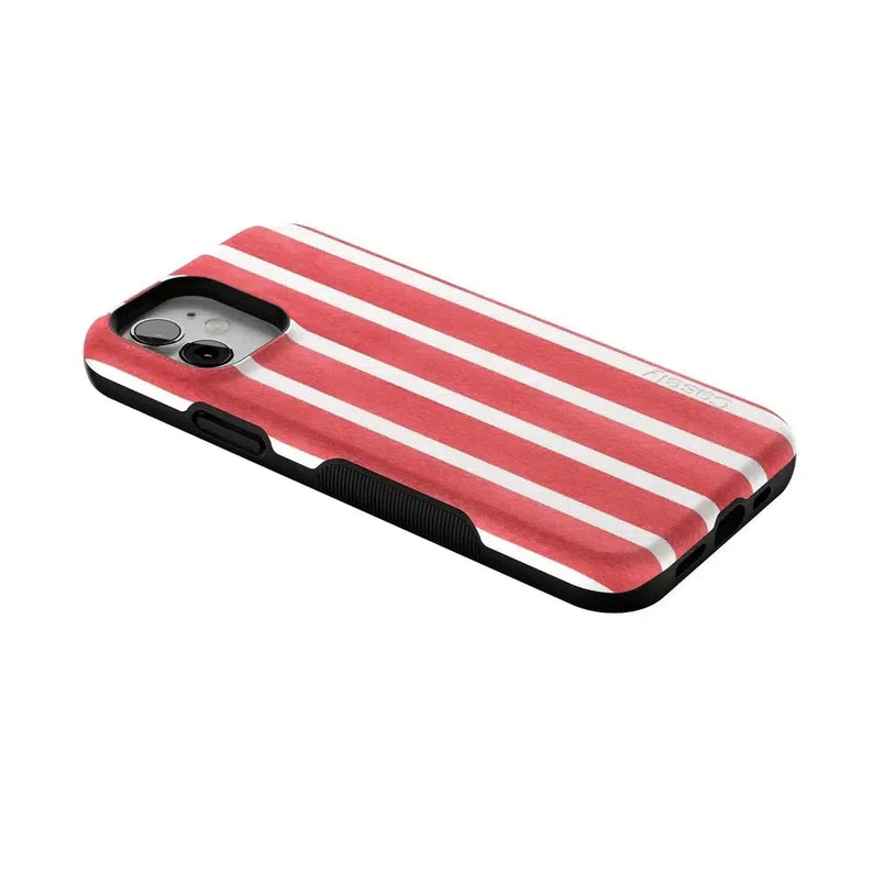East Coast Summer | Red Stripes Case Phone Case Casetry 