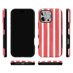 East Coast Summer | Red Stripes Case Phone Case Casetry 