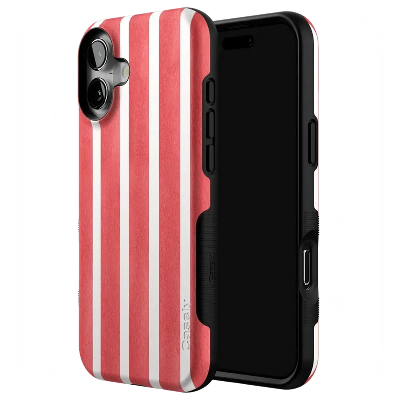 East Coast Summer | Red Stripes Case Phone Case Casetry 