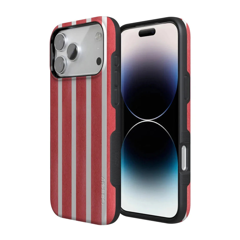 East Coast Summer | Red Stripes Case Phone Case Casetry 
