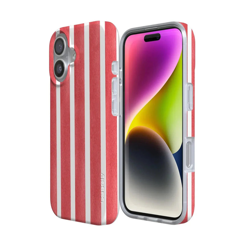 East Coast Summer | Red Stripes Case Phone Case Casetry 